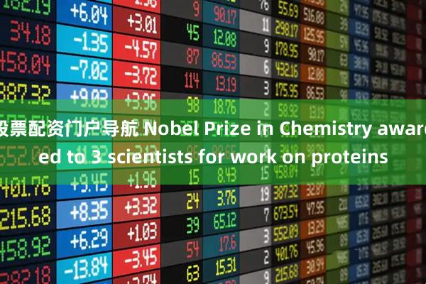 股票配资门户导航 Nobel Prize in Chemistry awarded to 3 scientists for work on proteins