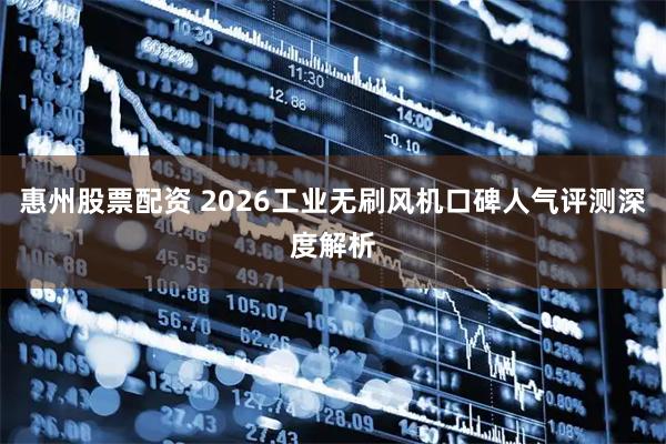 惠州股票配资 2026工业无刷风机口碑人气评测深度解析